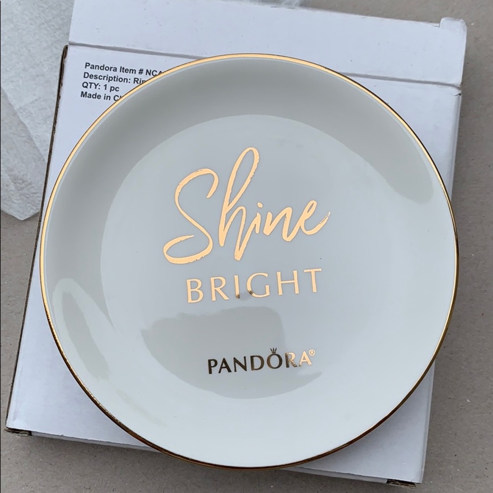 Authentic Pandora jewelry tray/dish